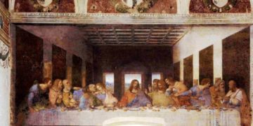 last supper painting in Milan