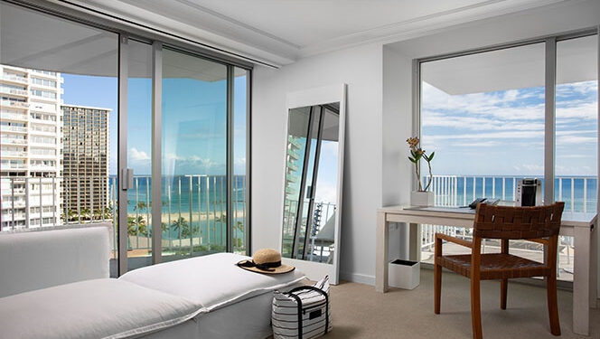 oceanfront suite at the modern honolulu