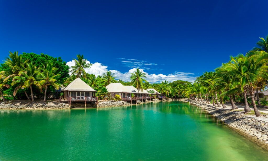 Fiji lagoon