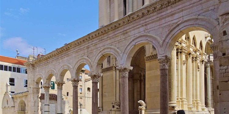 Palace of the Diocletian in Croatia