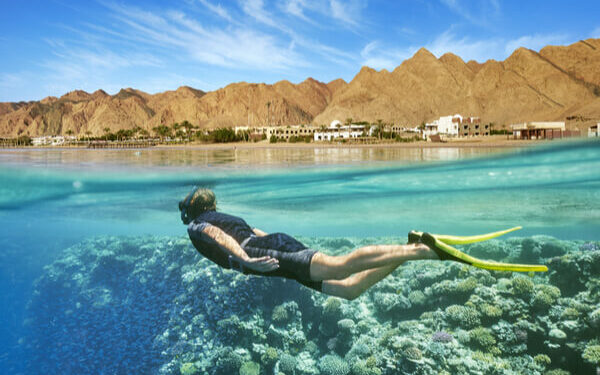 snorkeling at red sea egypt