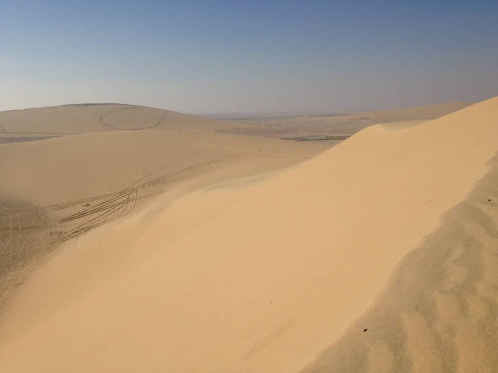 dunes near Doha