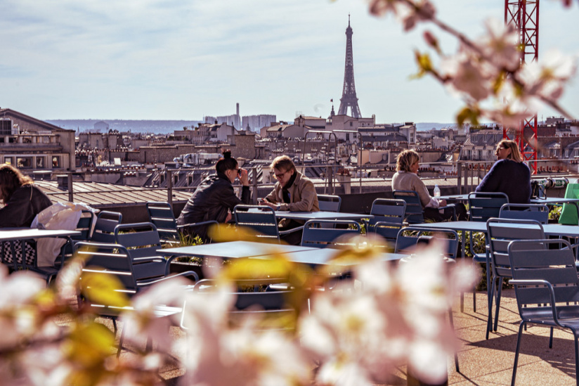 free things to do in Paris_terrasse du printemps