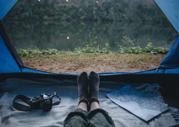 Eco-friendly vacation camping