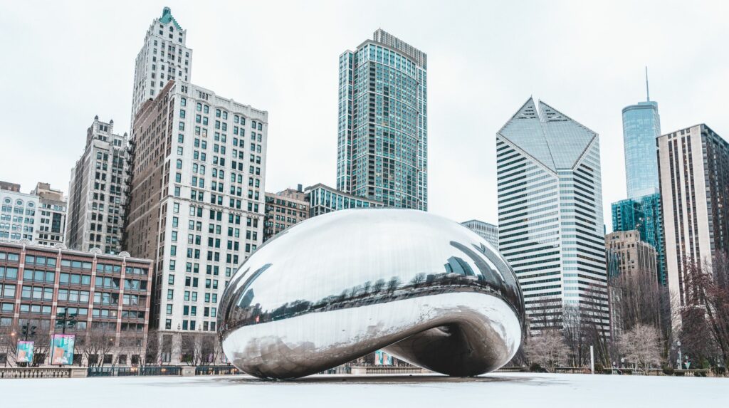Top Places To Visit In The USA: Chicago The Bean Cloud Gate