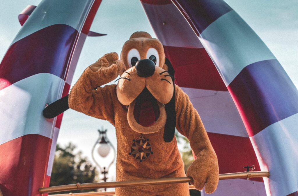 Top Places To Visit In The USA: Orlando Walt Disney Park Pluto