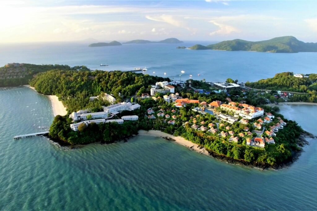 Phuket Island's luxurious beach resort