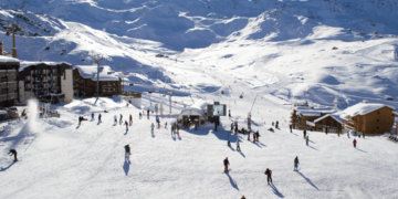 The alps -Skiing and Snowboarding Destinations in the Winter