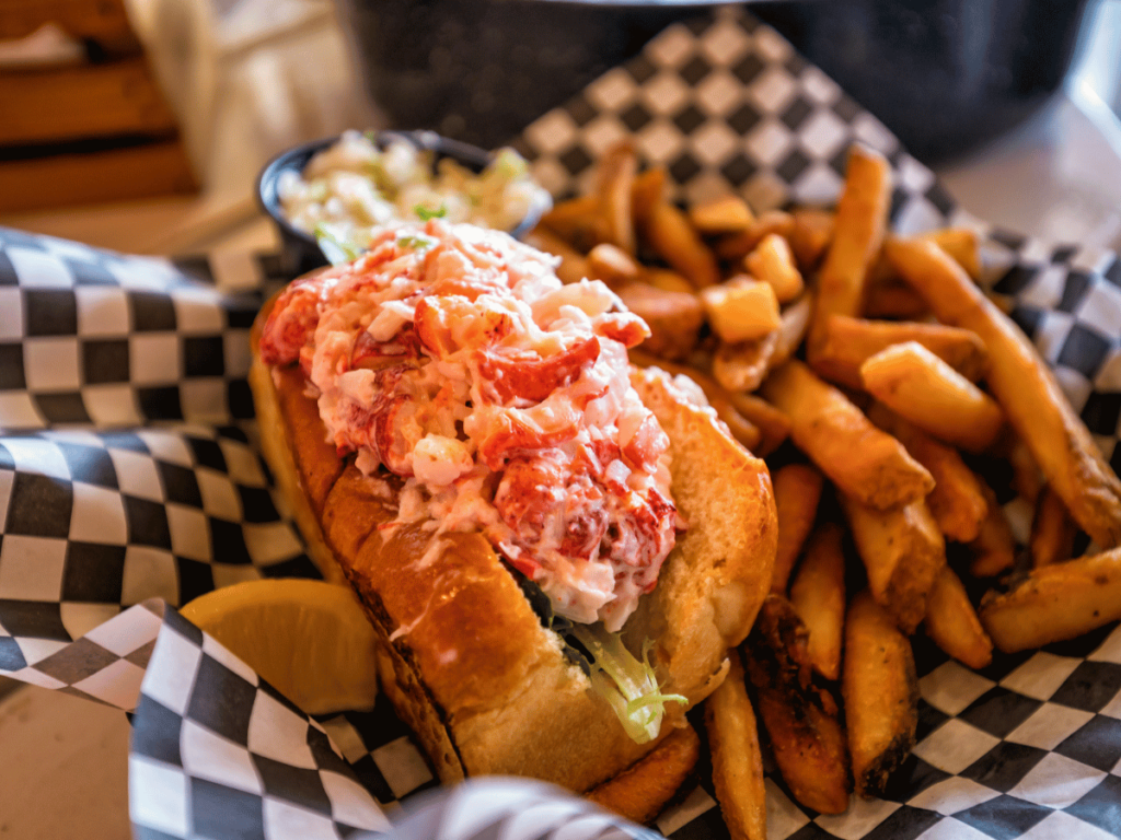 lobster roll food tour in Canada