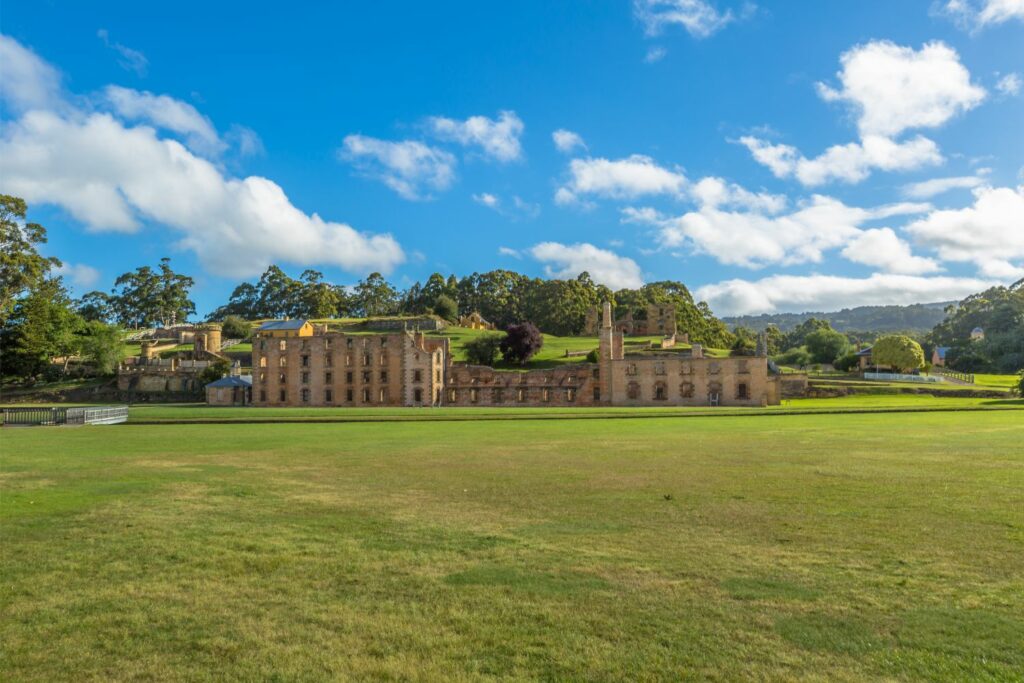 Port Arthur Historic Site With Luscious Green Background (Source: Canva)