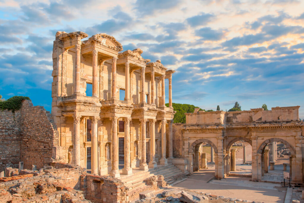 magnificent celsus library, the best place to visit in turkey's ephesus