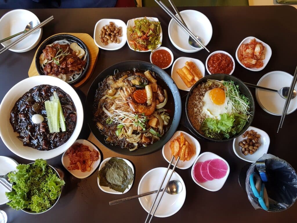 South Korean Food - food destinations in East Asia
