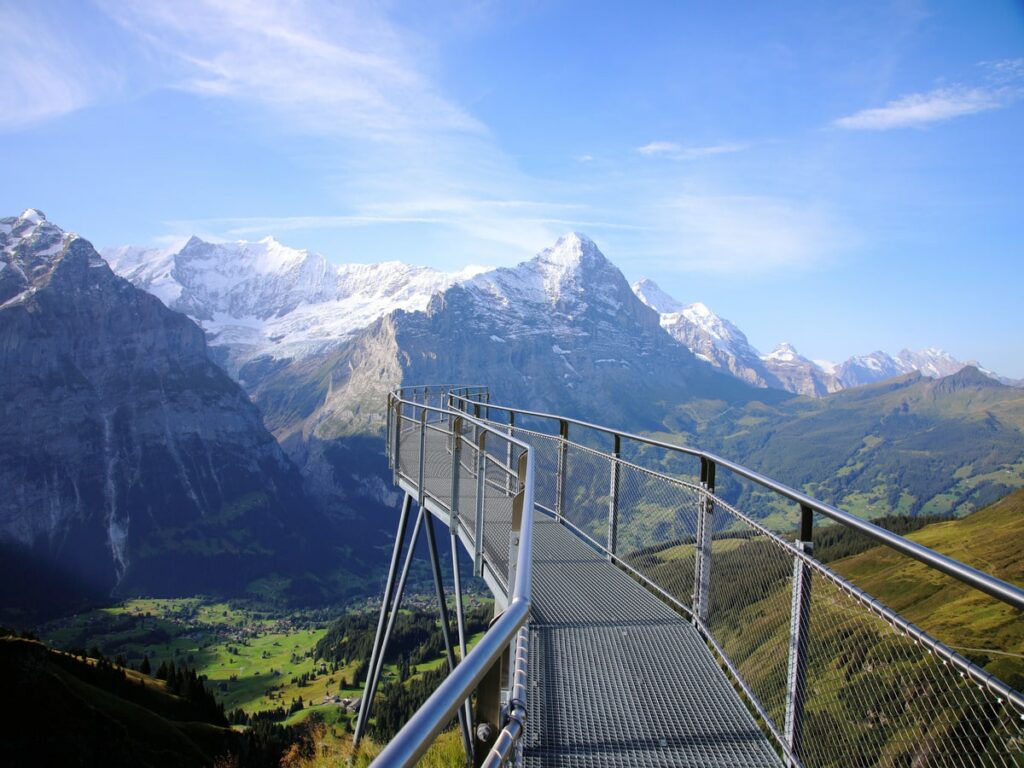 First viewing platform near Grindelwald, Switzerland