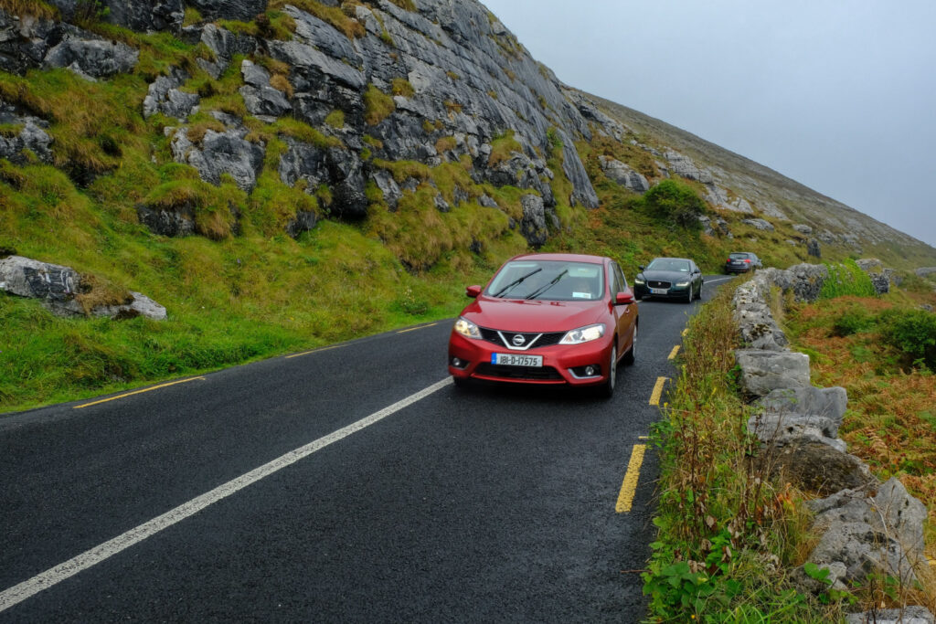 get around in ireland in a scenic drive from cliff of moher to galway