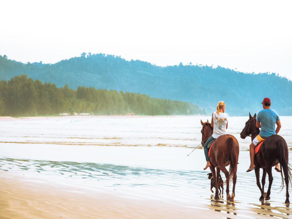 riding horses on the beach - Romantic Things to Do in San Diego