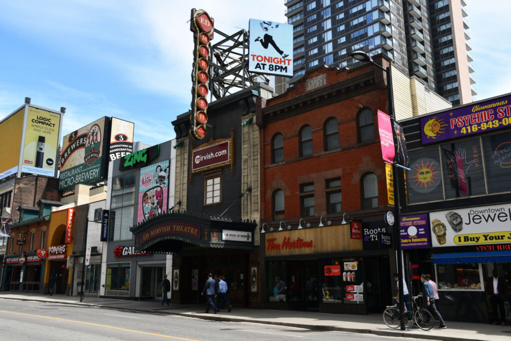 ed mirvish theatre - couple things to do in toronto