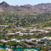 free things to do in scottsdale, scenic view of scottsdale, arizona's golf courses, resorts, and mummy mountain