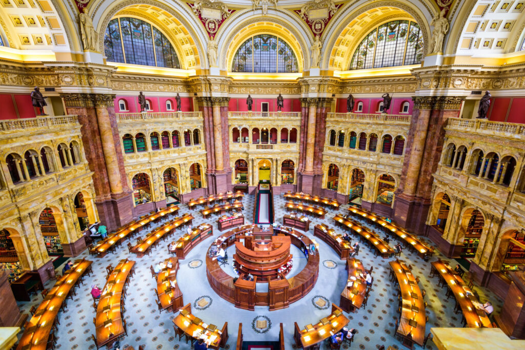 explore the grandeur of the library of congress in dc