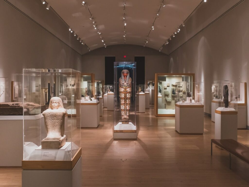 Egyptian Exhibit at Brooklyn Museum