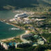 aerial view of the best hotels in kauai, hawaii