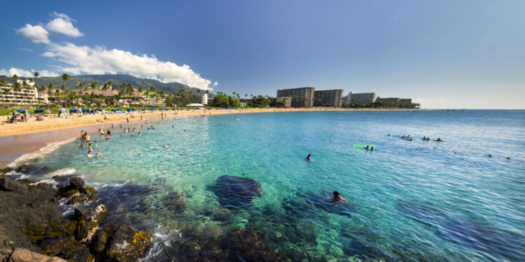Kaanapali Beach, Black Rock, Maui, Hawaii