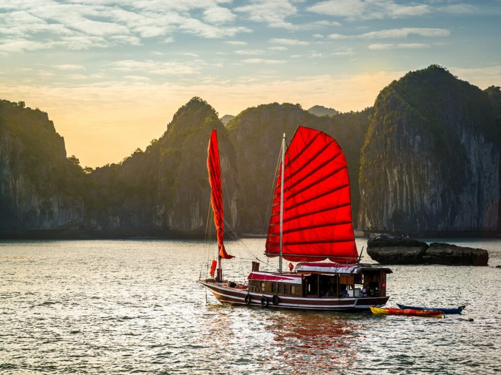 wonderful Ha Long Bay, Unesco world heritage in Vietnam