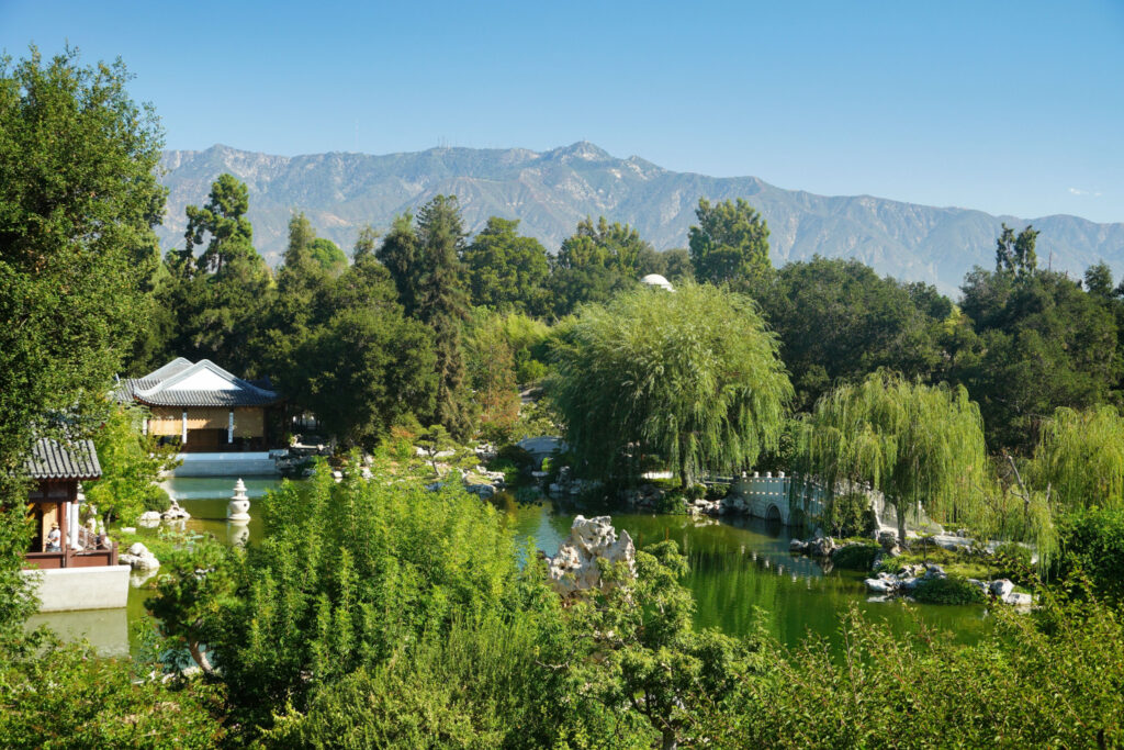 Chinese garden in Huntington Library