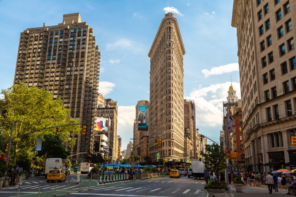 Flatiron Building in New York City, USA - Sergii Figurnyi/Shutterstock