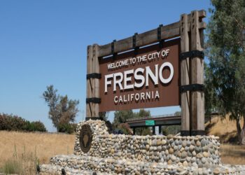 City of Fresno Sign - Fresno, California