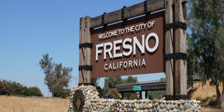 City of Fresno Sign - Fresno, California