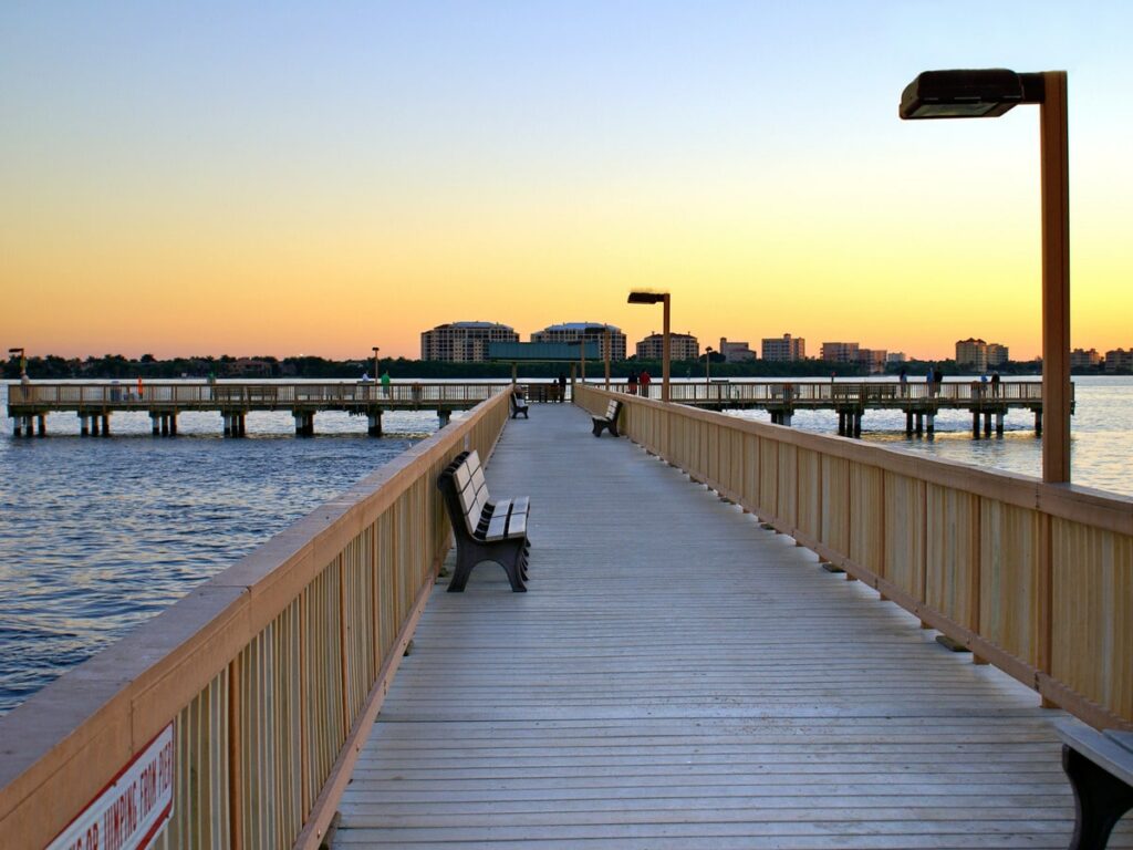 Fishing Pier in Cape Coral, Florida