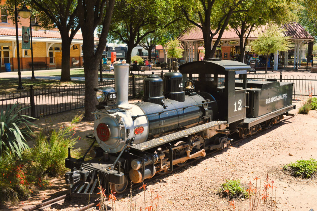 Ancient, historic trains showcased within the Scottsdale Railroad Museum at McCormick Stillman Railroad Park
