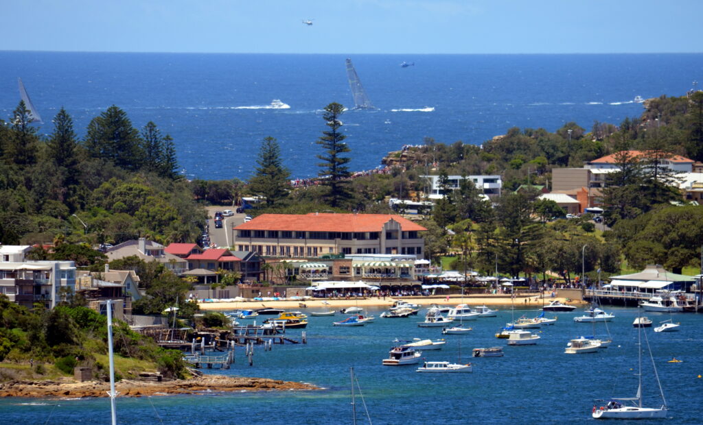 Watson Bay on Boxing Day. The Sydney to Hobart Yacht Race is an annual event, starting in Sydney on Boxing Day and finishing in Hobart.  katacarix/Shutterstock