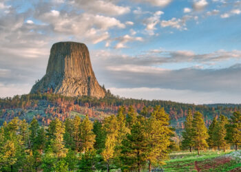 Devil's Tower National Monument in Wyoming